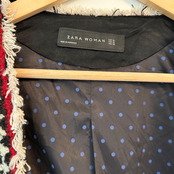 Zara Tweed Jacket Blazer - Picture 4 of 8